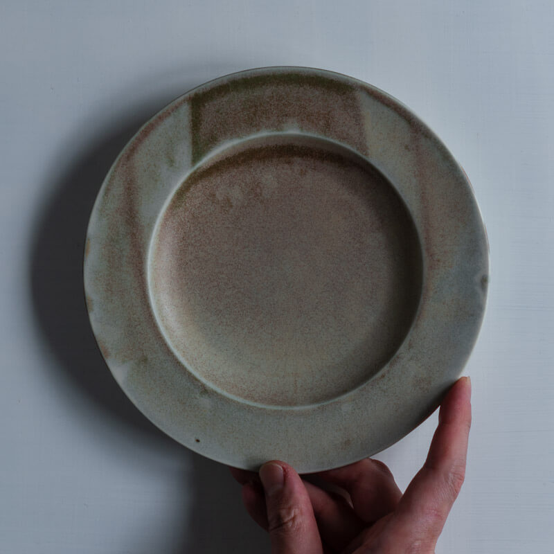 藤丸枝里子 いつかの絵画 Rim Plate-A No.2