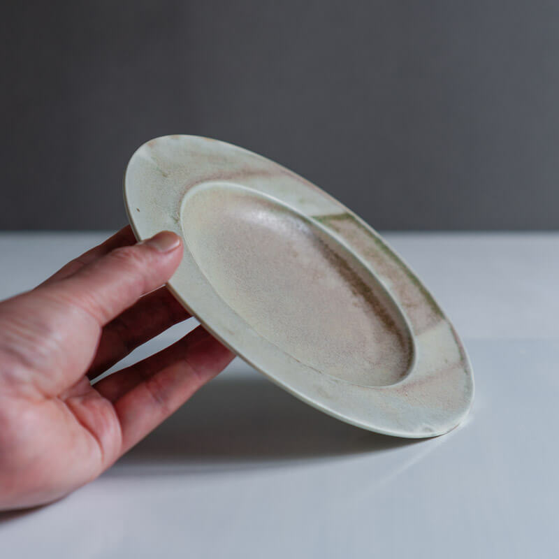 藤丸枝里子 いつかの絵画 Rim Plate-A No.2