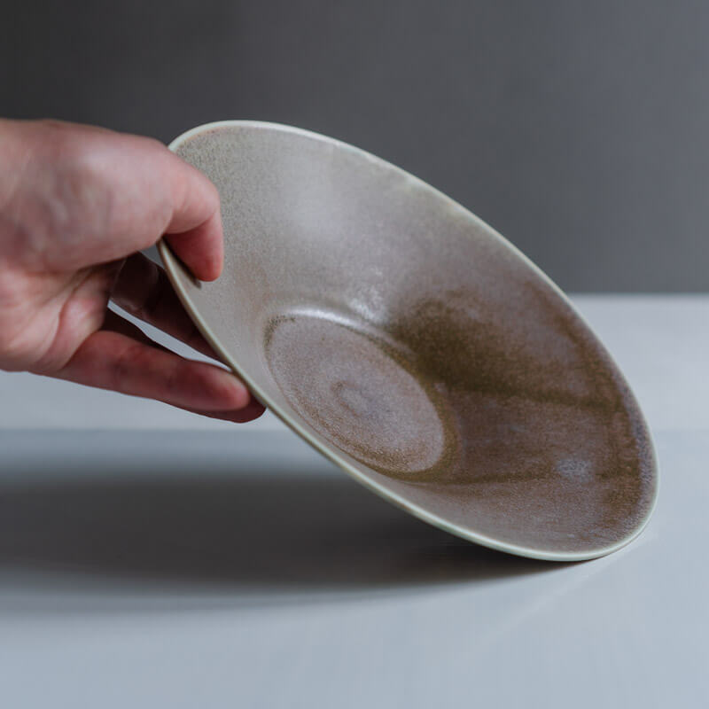 藤丸枝里子 いつかの絵画 Flare Bowl L