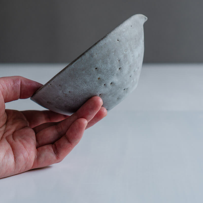 藤丸枝里子 潮騒 Lipped Bowl