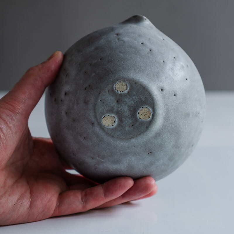 藤丸枝里子 潮騒 Lipped Bowl