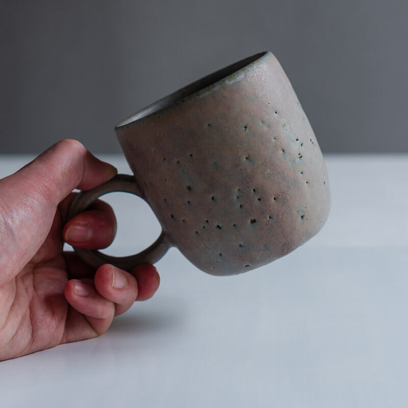 藤丸枝里子 海辺にて Mug Cup-E