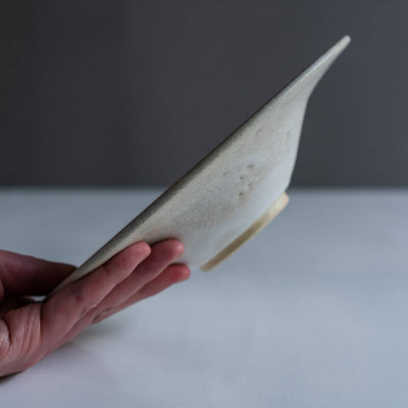 藤丸枝里子 巡る Rim Plate concave