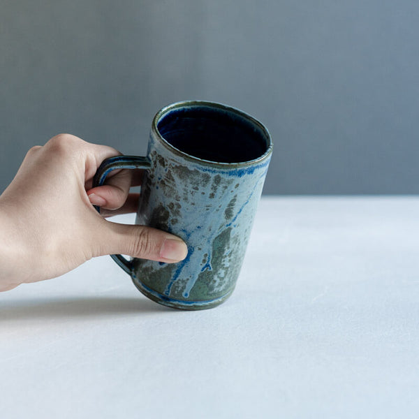 降幡未来 iro tall mug  青 B