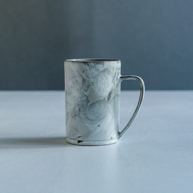 FURIHATA Miki iro tall mug White