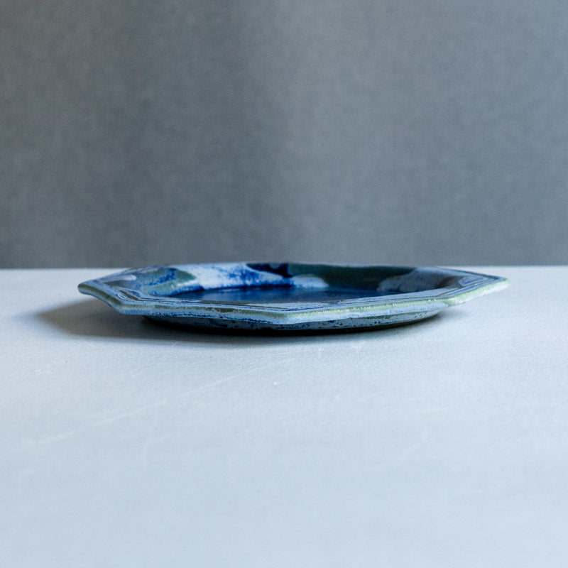降幡未来 八角 plate 青