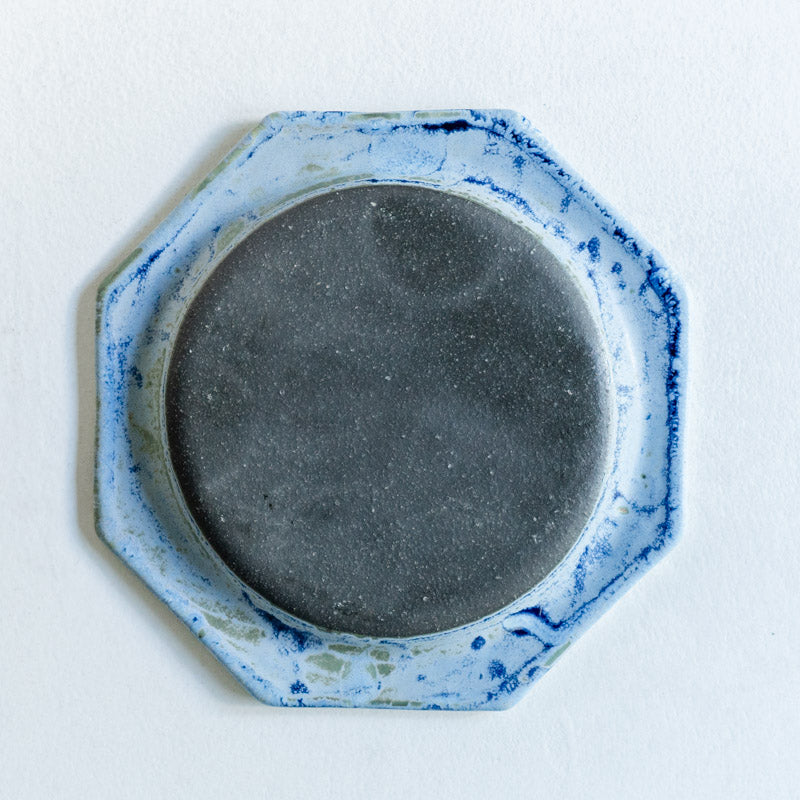 降幡未来 八角 plate 青