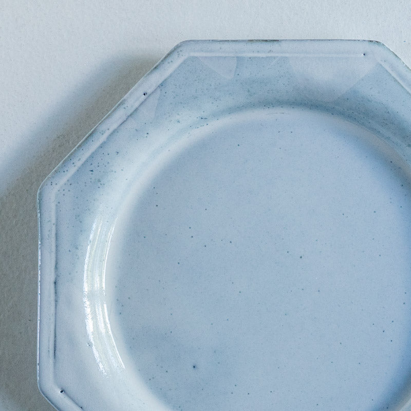 Furuhata Miki Octagonal Plate Gray B