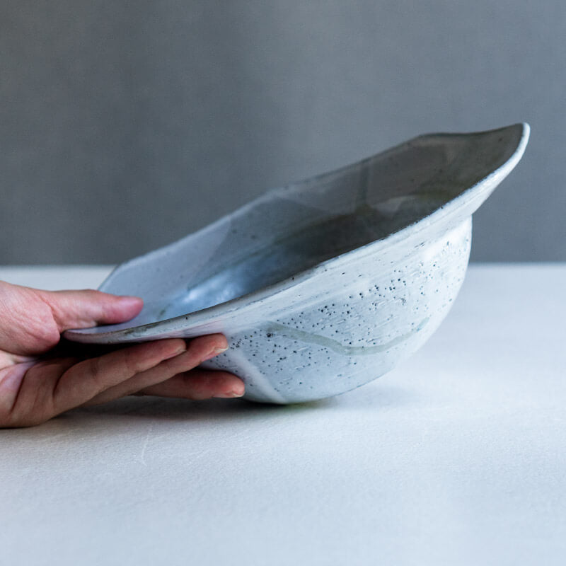FURIHATA Mirai Octagonal Bowl M Gray