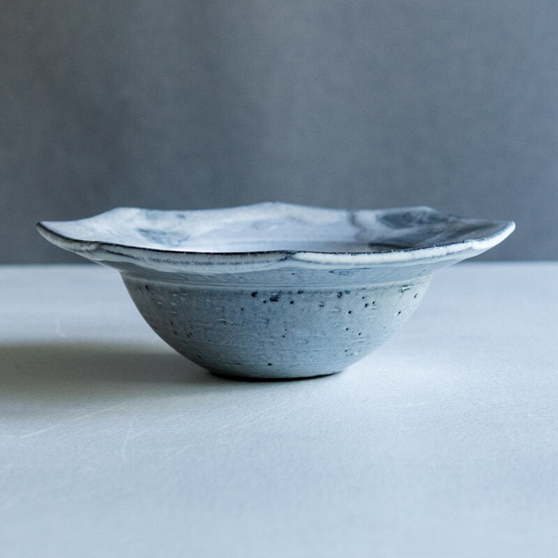 FURIHATA Miki Octagonal bowl M White A