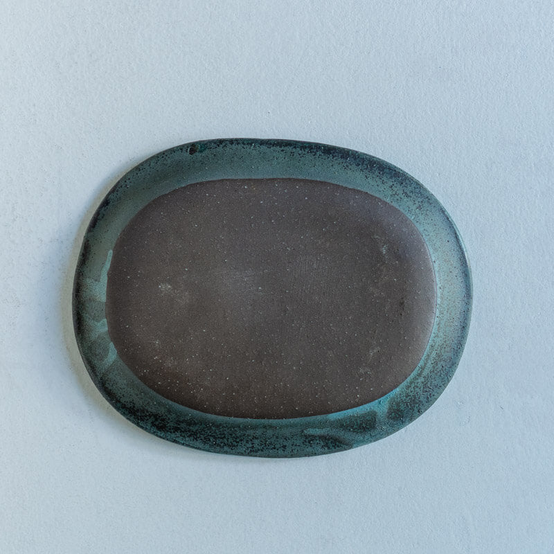 降幡未来 stone oval 緑