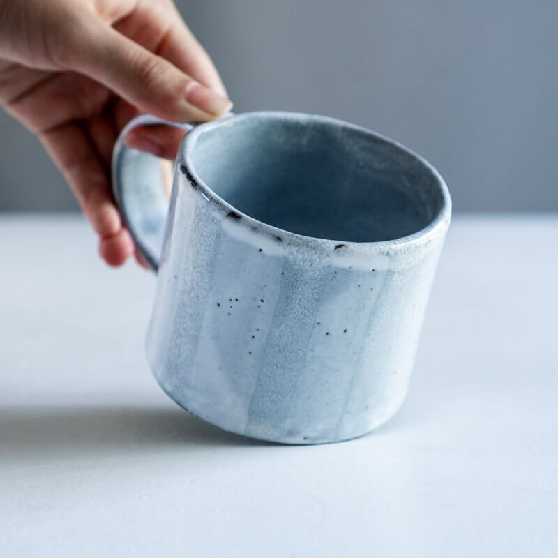 降幡未来 drawing Mug M 白 A
