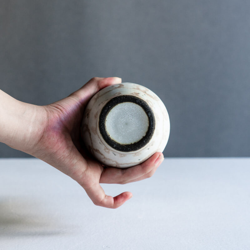 降幡未来 flower vase M アイボリー