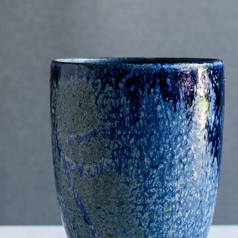 降幡未来 flower vase L 青