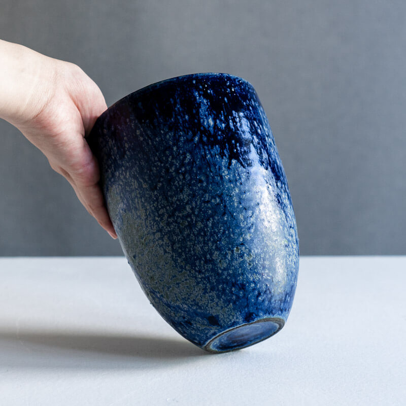 降幡未来 flower vase L 青