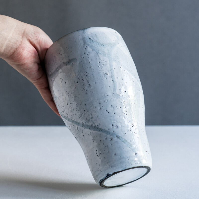 降幡未来 flower vase L グレー