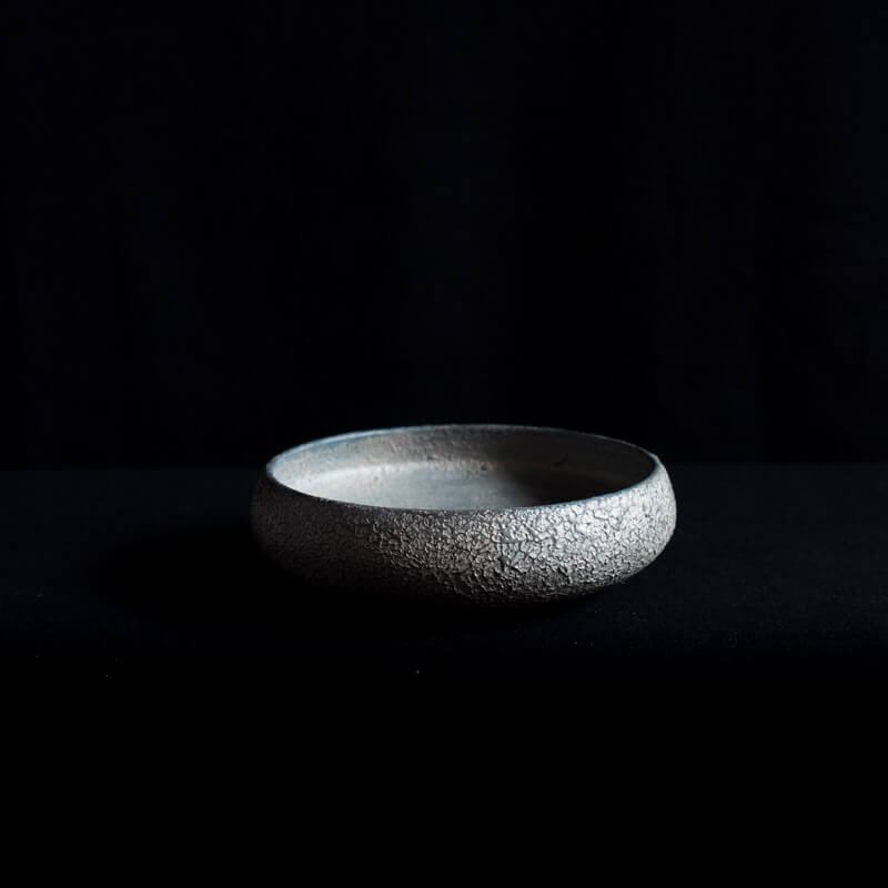 船木智仁 丸鉢 15cm 錆漆 B