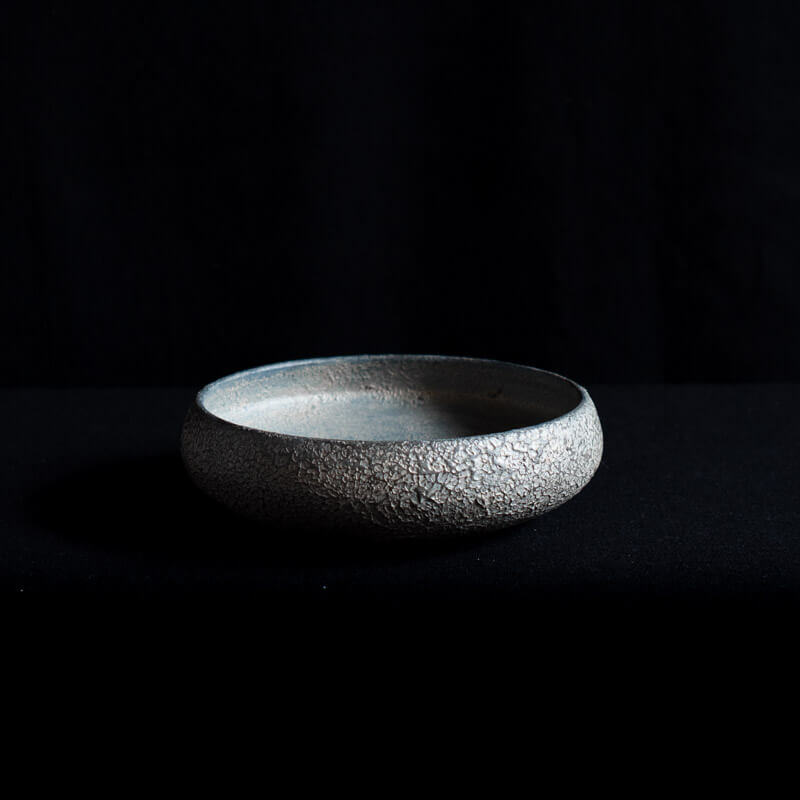 船木智仁 丸鉢 15cm 錆漆 B