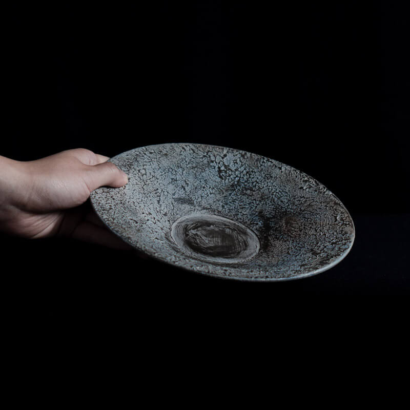 船木智仁 深鉢 20cm 錆漆
