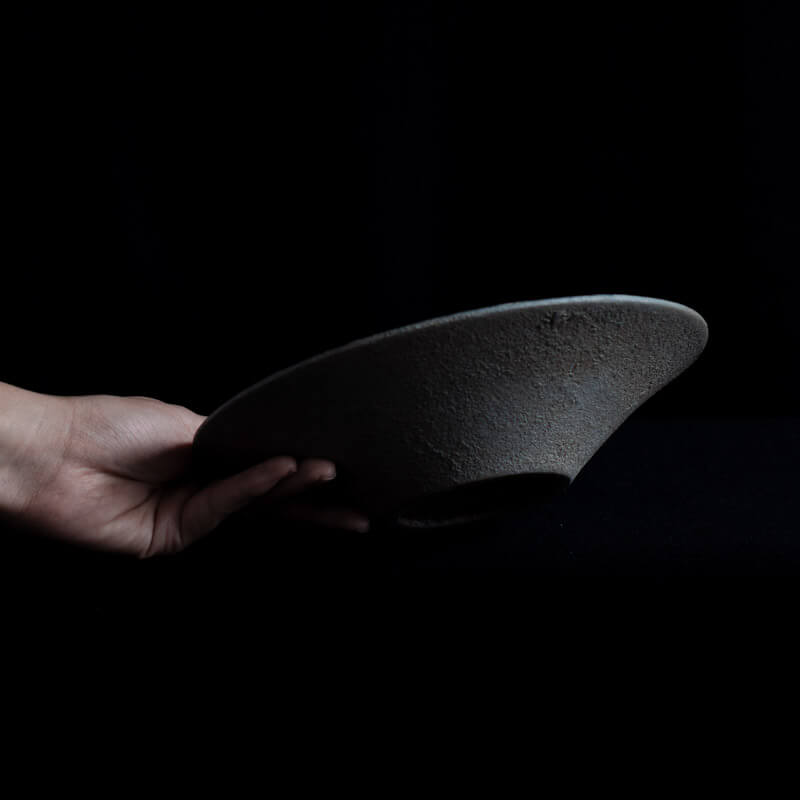 船木智仁 深鉢 20cm 錆漆