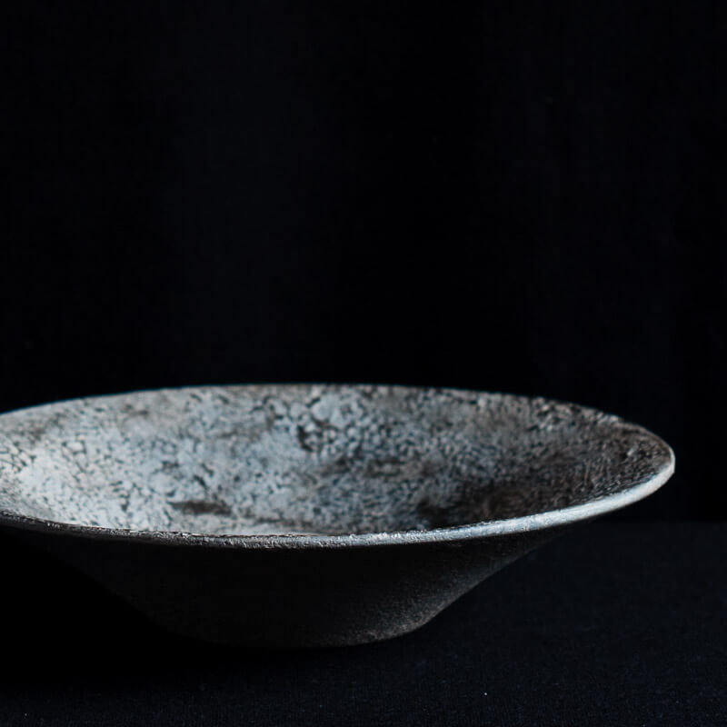 船木智仁 深鉢 20cm 錆漆