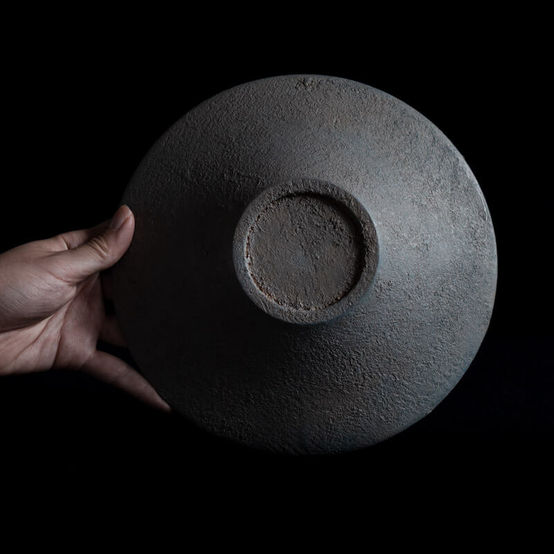 船木智仁 深鉢 20cm 錆漆