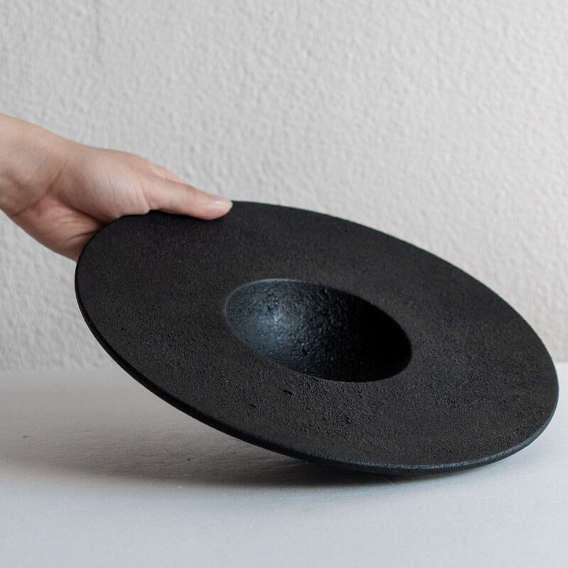 Tomohito Funaki creuse 25cm black lacquer