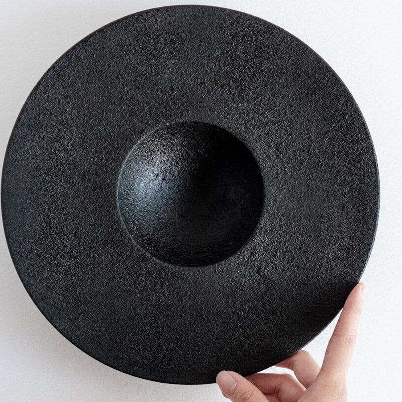 Tomohito Funaki creuse 25cm black lacquer