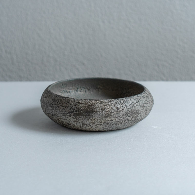 船木智仁 平边盘 24cm 锈漆 B