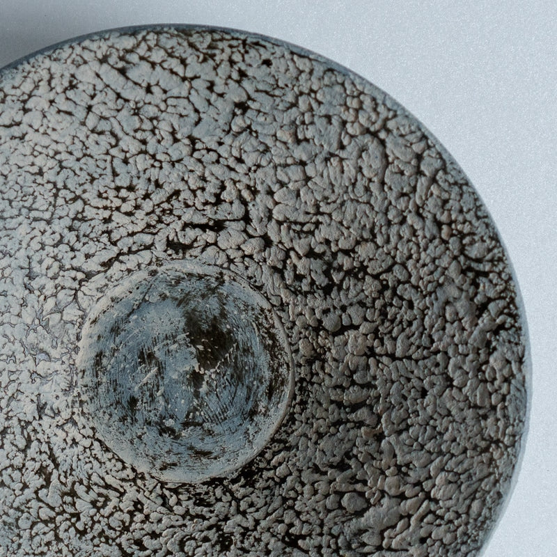 船木智仁 平边盘 24cm 锈漆 B