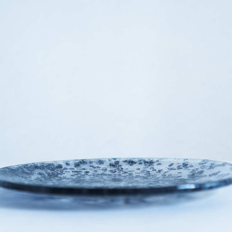 Yohei Goto 6.5 Sun Ishime Plate, Black