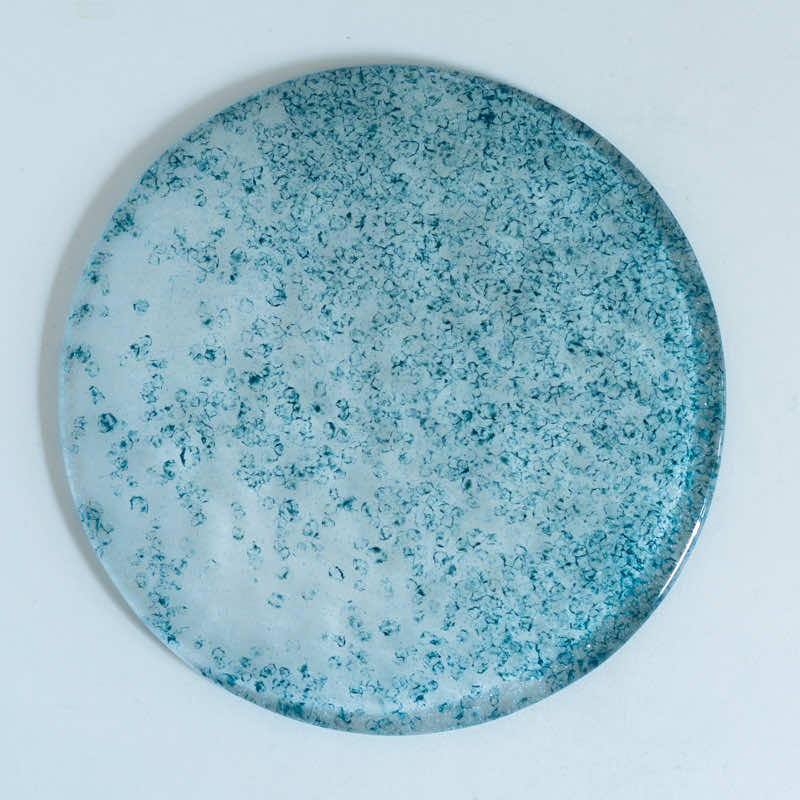 Yohei Goto 6.5 sun Ishime Plate - Green