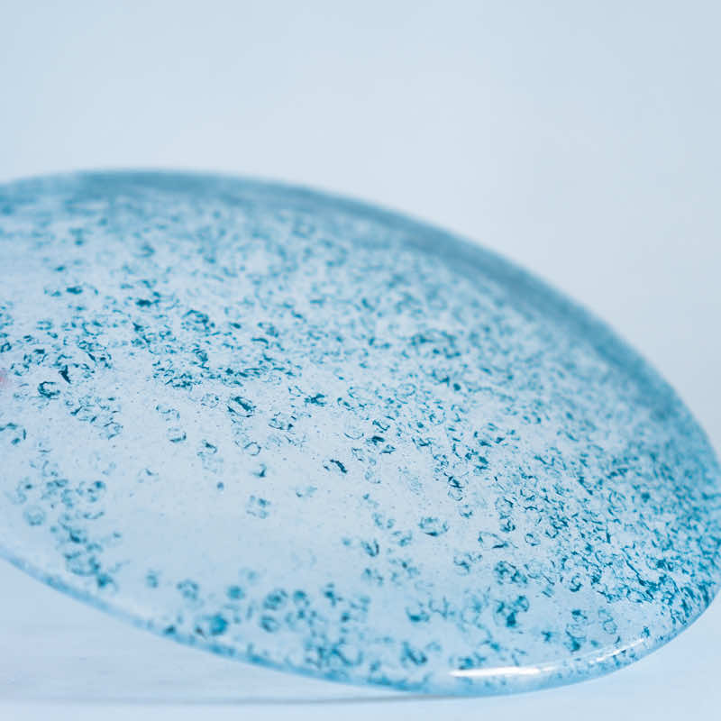 Yohei Goto 6.5 sun Ishime Plate - Green