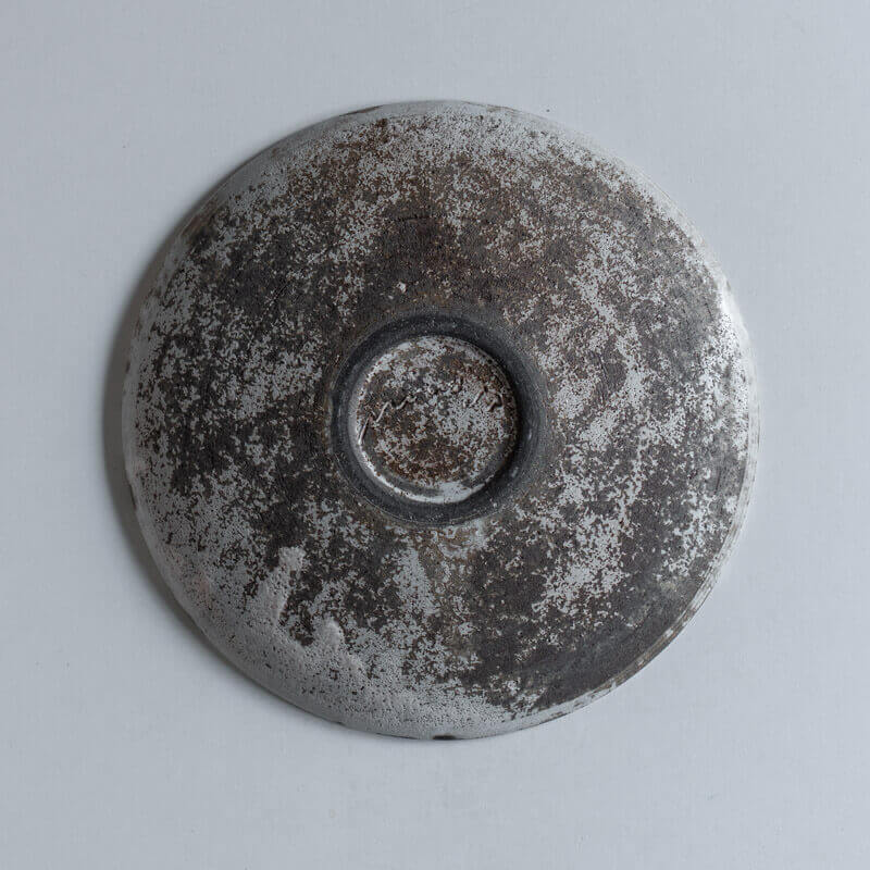 芳賀稔 剥白 浅鉢 21cm