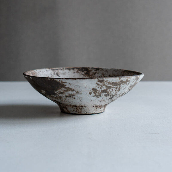 芳賀稔 剥白 ボウル 20cm