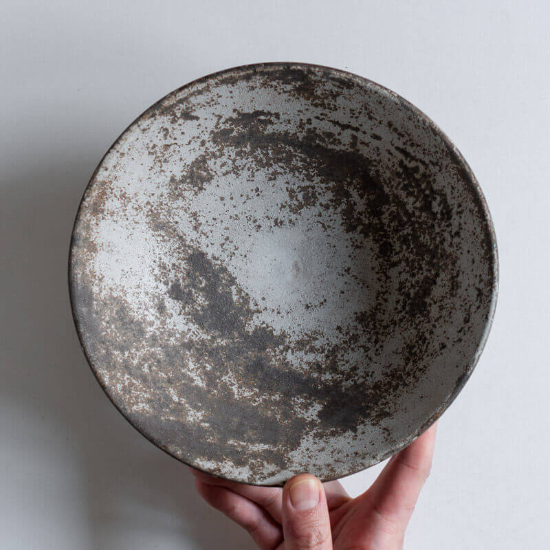芳賀稔 剥白 ボウル 20cm