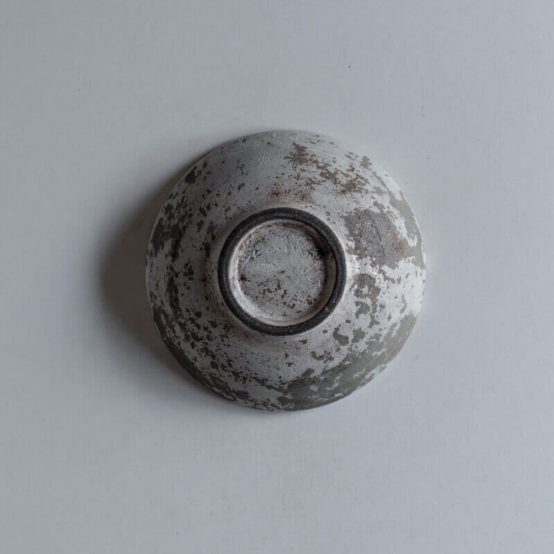 芳賀稔 剥白 鉢 14cm