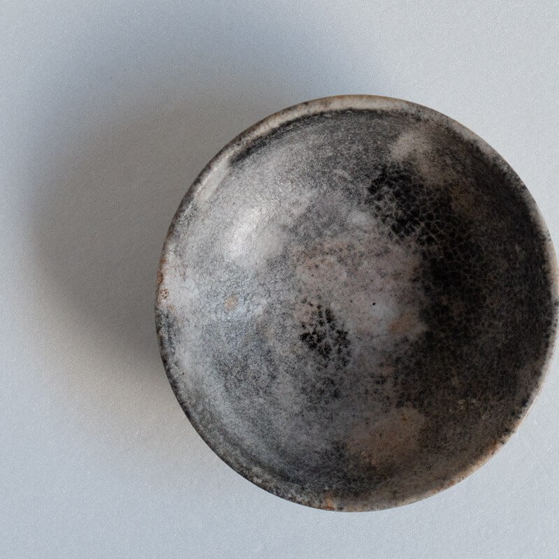 Minoru Haga Ume-yaki White Bowl 15cm D