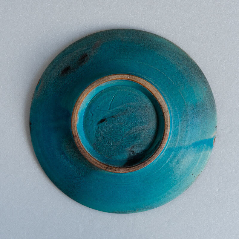 Haga Minoru Hakuhaku Rim Plate 25cm