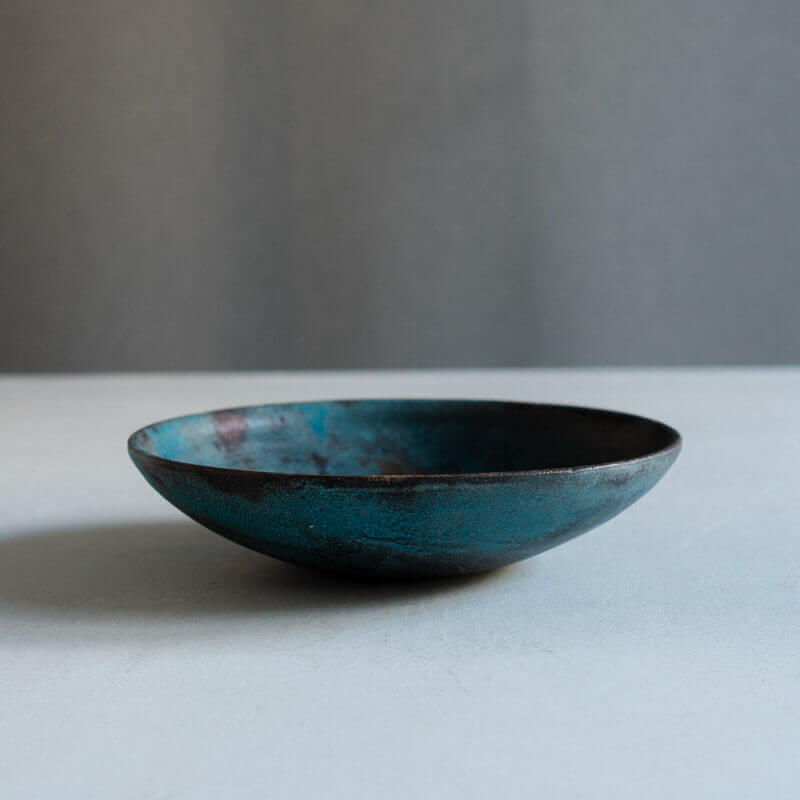 Haga Minoru Hakuhaku Rim Plate 25cm