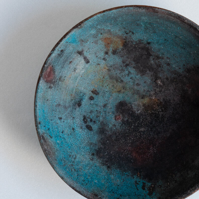Haga Minoru Hakuhaku Rim Plate 25cm