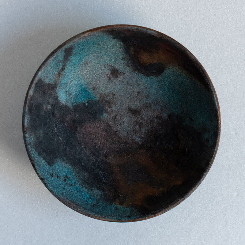 Haga Minoru Hakuhaku Rim Plate 25cm
