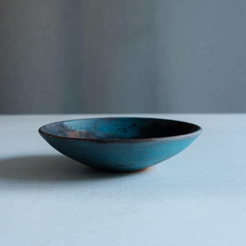 Haga Minoru Hakuhaku Rim Plate 25cm