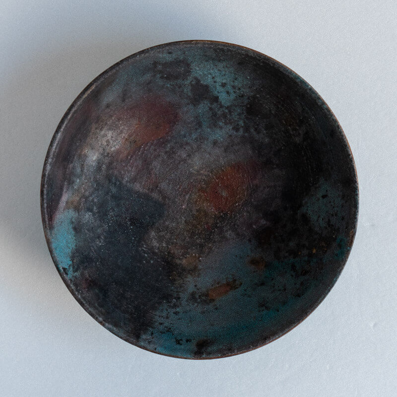 Haga Minoru Hakuhaku Rim Plate 25cm