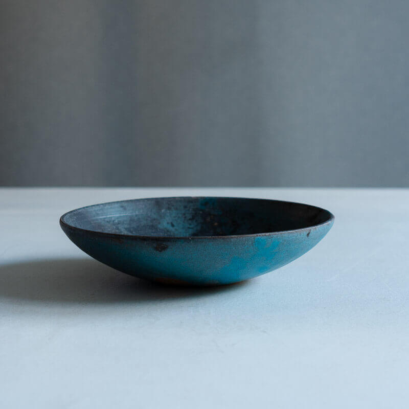 Haga Minoru Hakuhaku Rim Plate 25cm