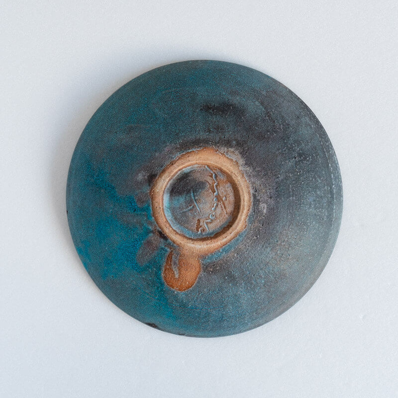 Haga Minoru Hakuhaku Rim Plate 25cm