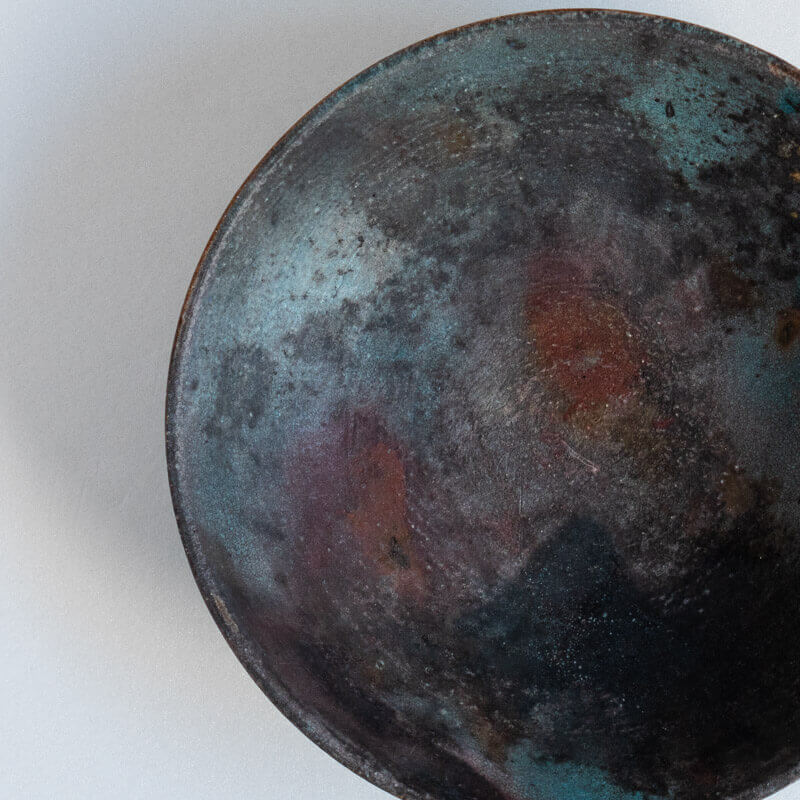 Haga Minoru Hakuhaku Rim Plate 25cm