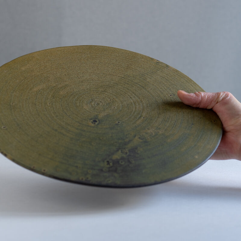 Keicondo Flat Plate 1 shaku Green B