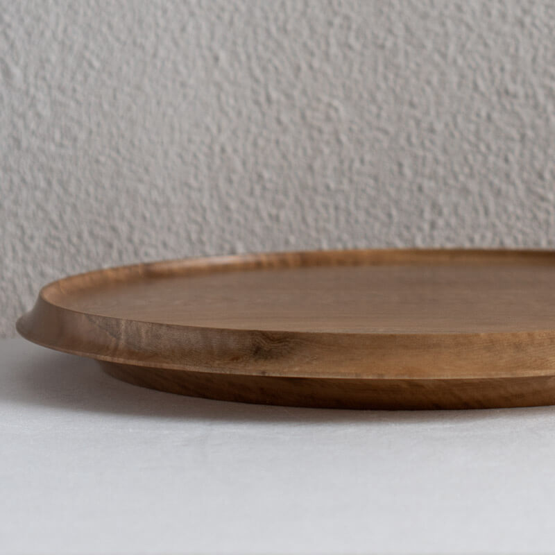 喜多川千優 sen-studio 縁皿 36cm ホオ