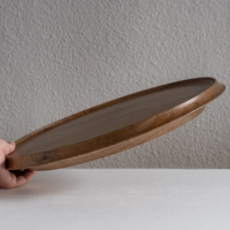 喜多川千優 sen-studio 縁皿 36cm ホオ
